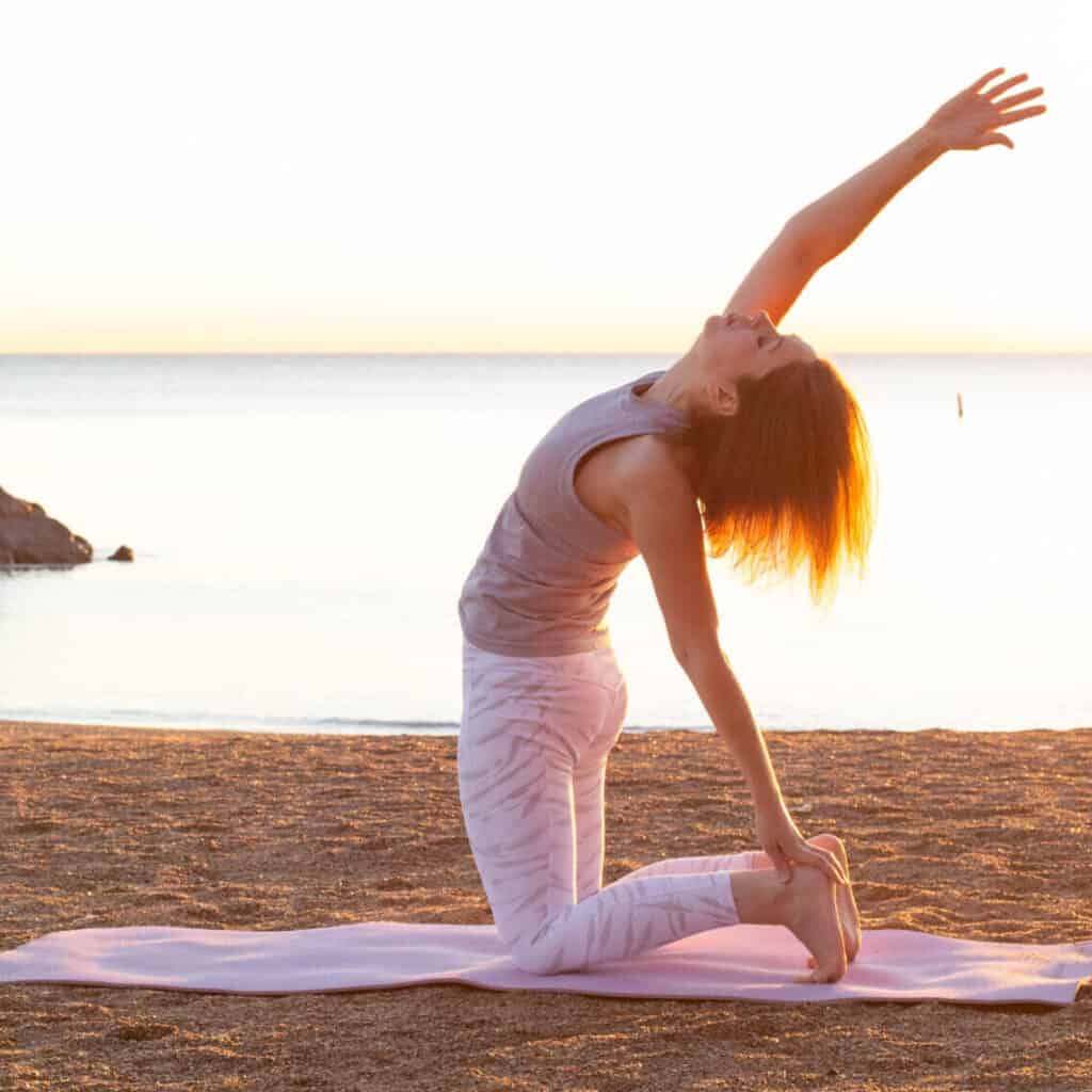 Britt Chemla Jones - yoga pose